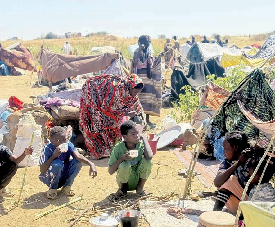 متطوعون في دارفور يدعون للمساعدة بمواجهة تدفق النازحين