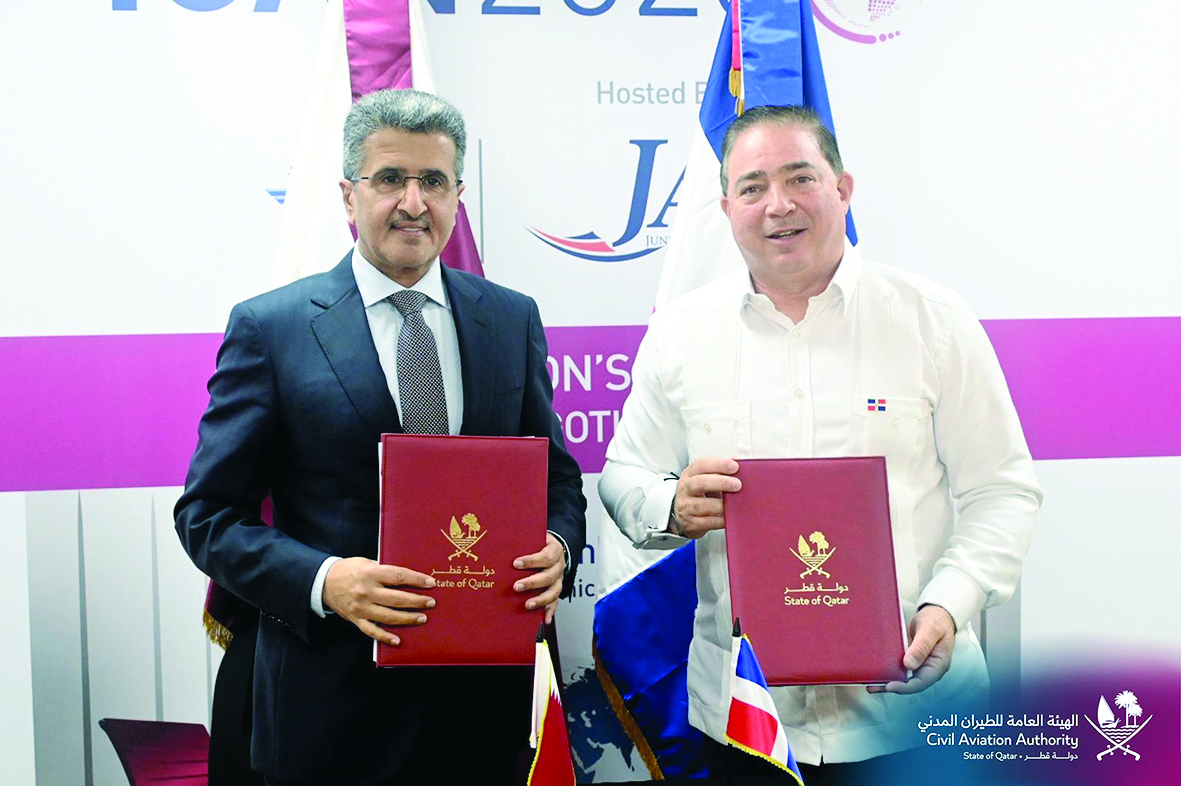 تعزيز التعاون مع الدومينيكان في الطيران المدني