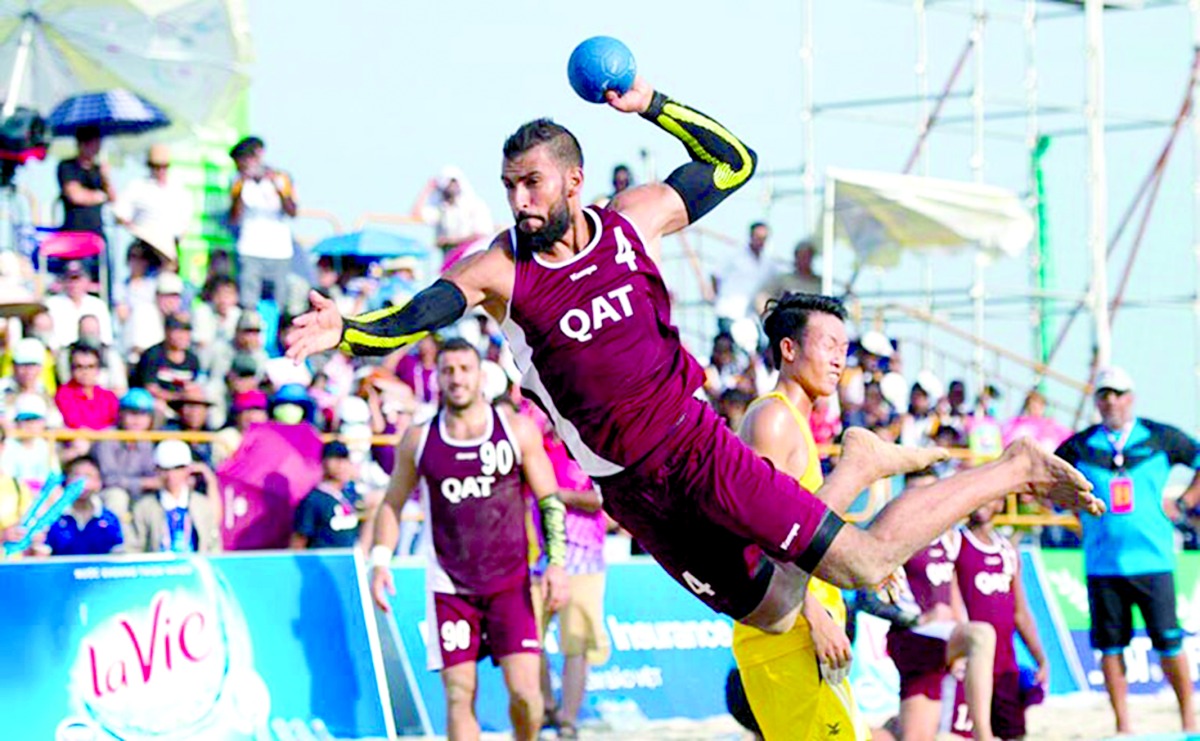 استعدادا للألعاب الآسيوية.. عنابي يد الشاطئية يواصل تحضيراته