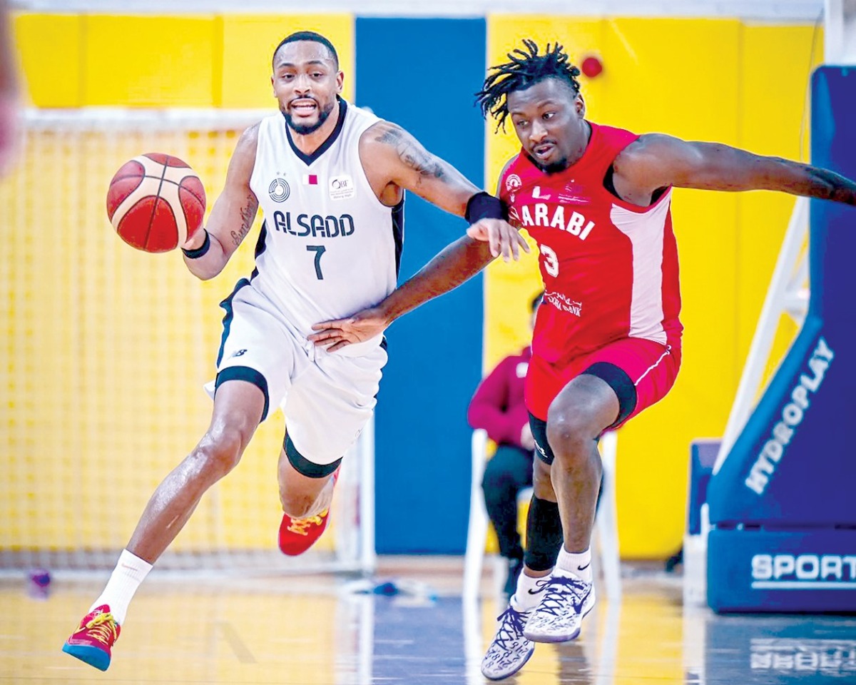 العربي والريان في نهائي دوري السلة