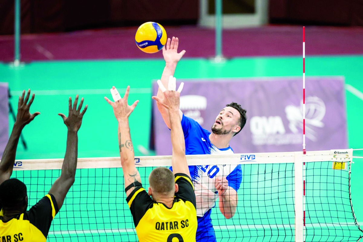 تأهل القطراوي والعميد لأغلى كؤوس الطائرة