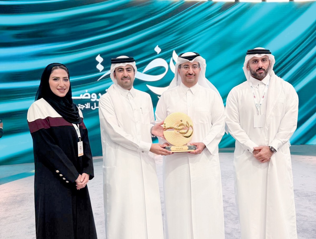 عن مبادراتها المجتمعية «ماراثون الدوحة».. أريدُ تفوز بجائزة «روضة» للتميّز في العمل الاجتماعي