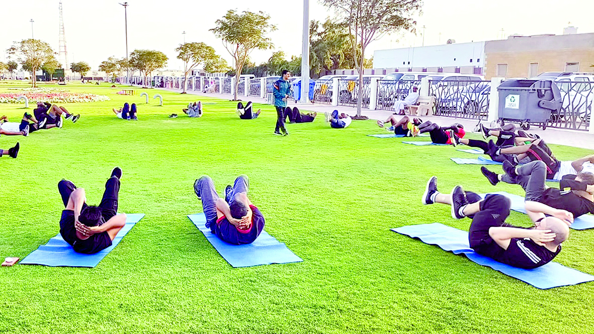 &laquo;الرياضة للجميع&raquo; في الحدائق العامة ضمن 365 يوم نشاط