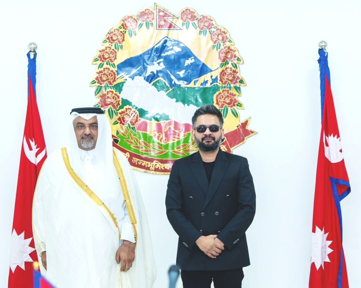سفير دولة قطر يشارك في اجتماع رئيس وزراء نيبال مع السفراء المعتمدين لدى بلاده