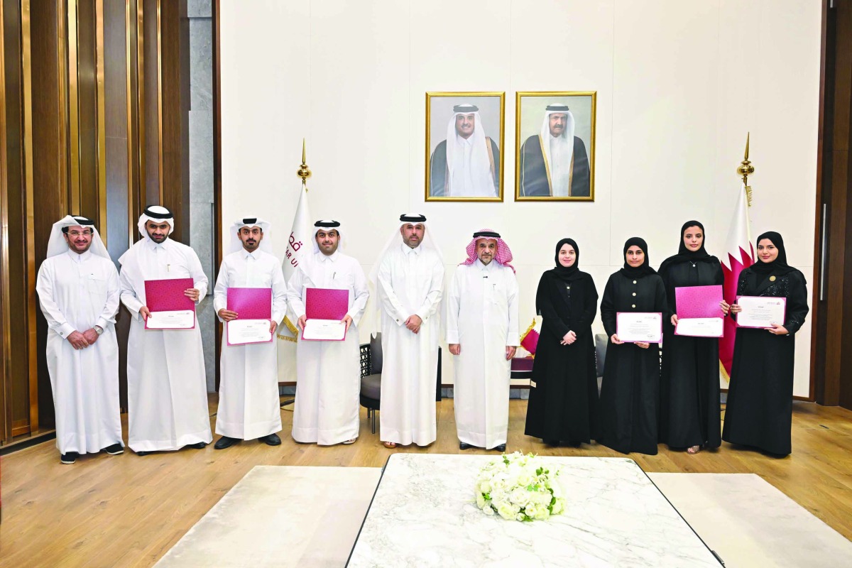 د. عمر الأنصاري للطلاب: موارد الجامعة متاحة لكم فاستثمروها ..جامعة قطر تكرم الفائزين بجائزة التميز العلمي 2026