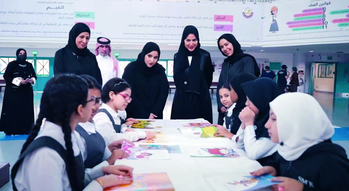 شاركتهن الفعالية احتفاء بيوم الكتاب.. مها الرويلي: مستويات مبهرة لطالبات المدارس في «ساعة للقراءة»