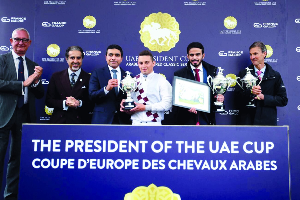 بمضمار باريس لونشو.. &laquo;لاكارو دو كروات&raquo; تفوز بكأس رئيس دولة الإمارات