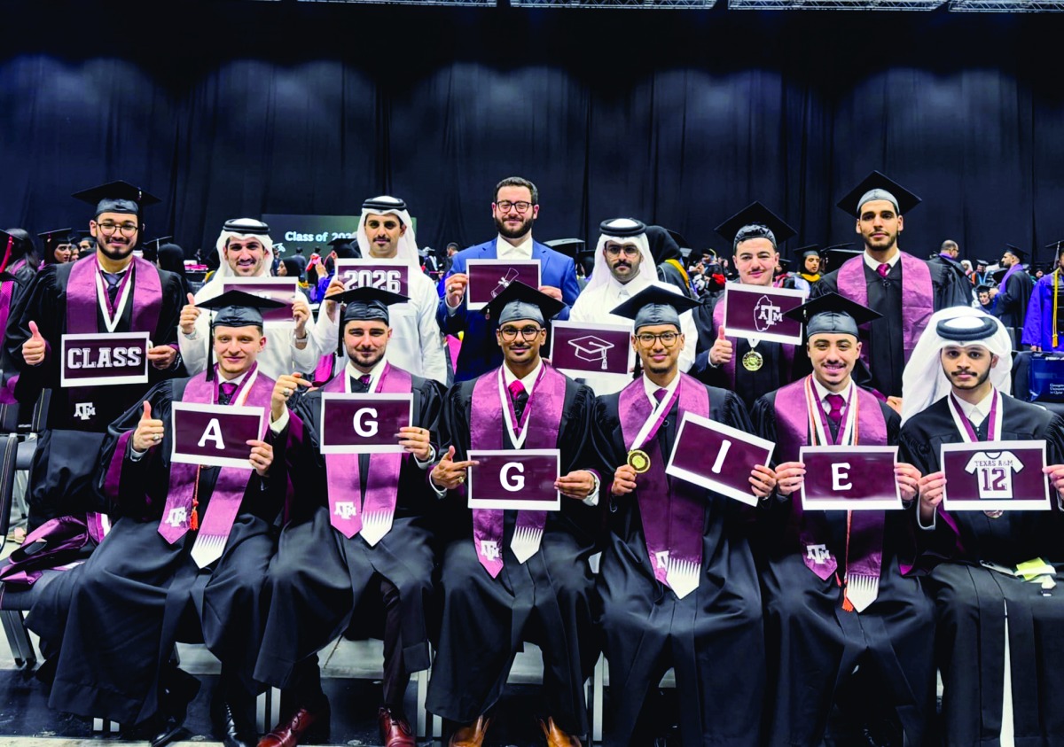 جامعة تكساس إي أند أم في قطر تُخرِّج 154 مهندسـاً