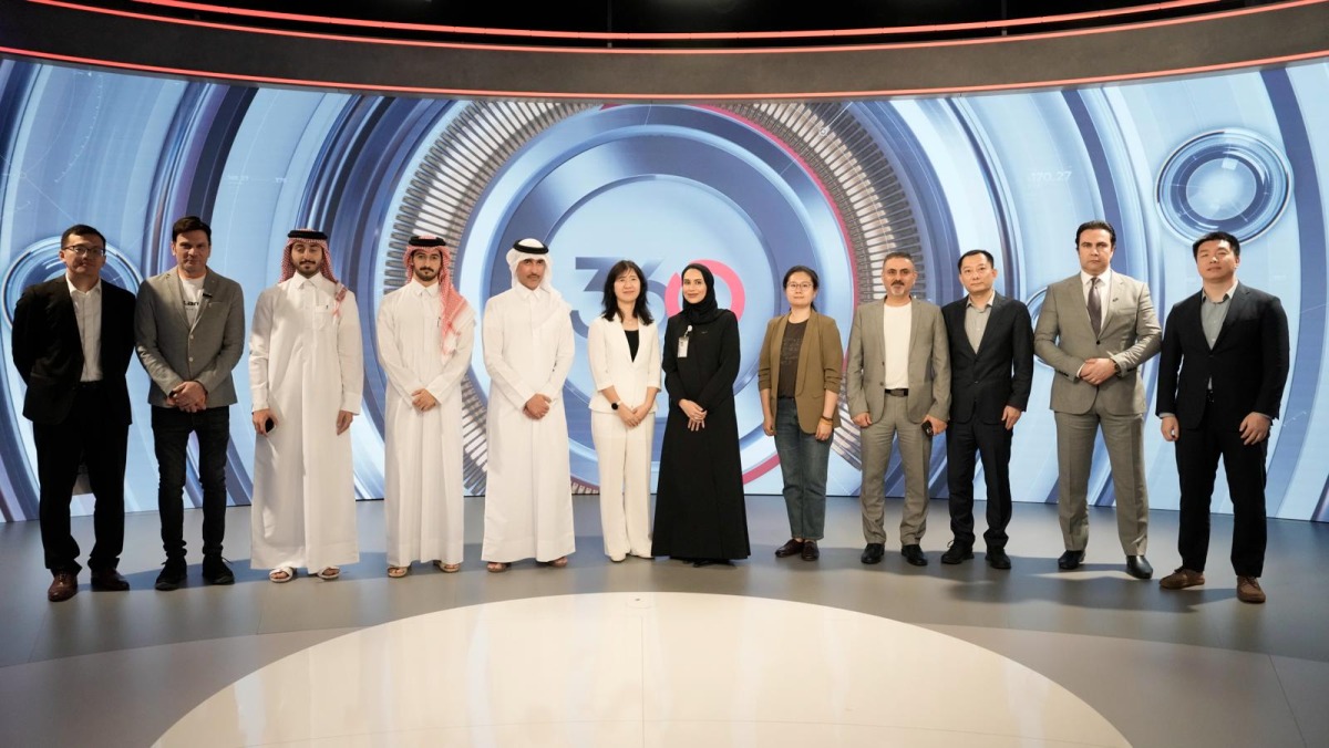 وفد من مجموعة الصين للإعلام يزور تلفزيون قطر وقناة QBC الاقتصادية